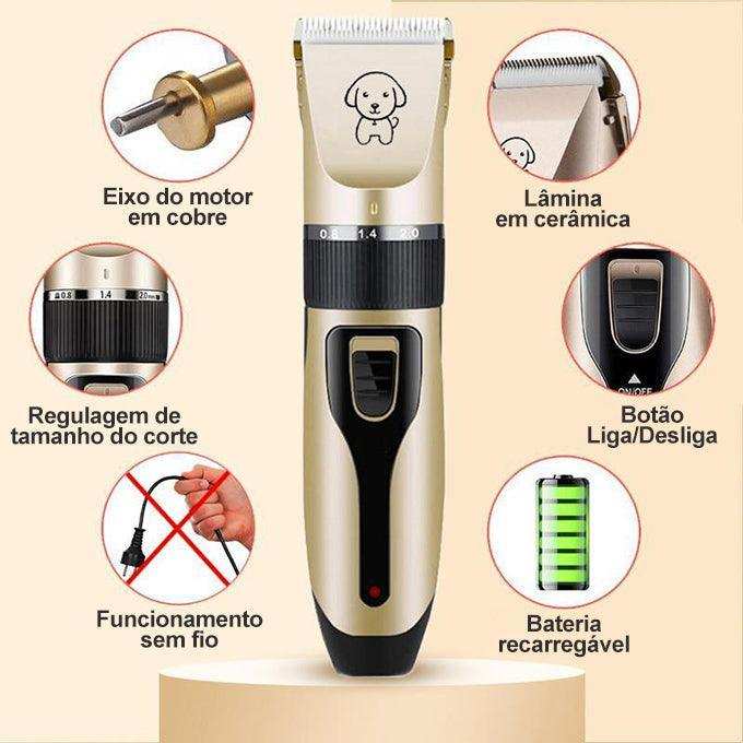 Máquina de Tosa para Cachorros - PetClipPro - Leão Shop