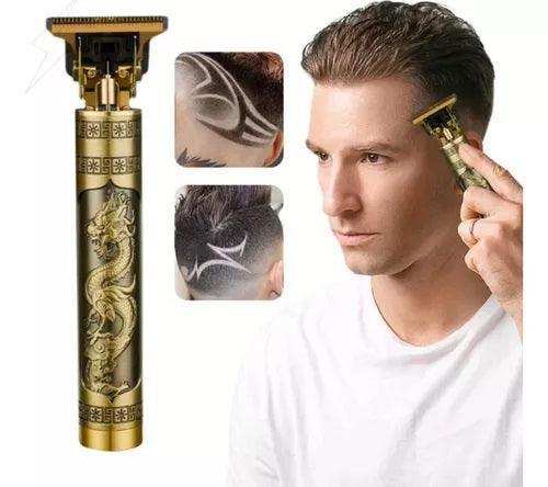 Maquininha para cortar Cabelo, Barba e Pelos - Gold Dragon - Leão Shop