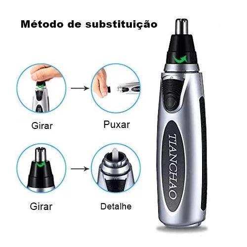Aparador de Pelos do Nariz para Homens - Leão Shop