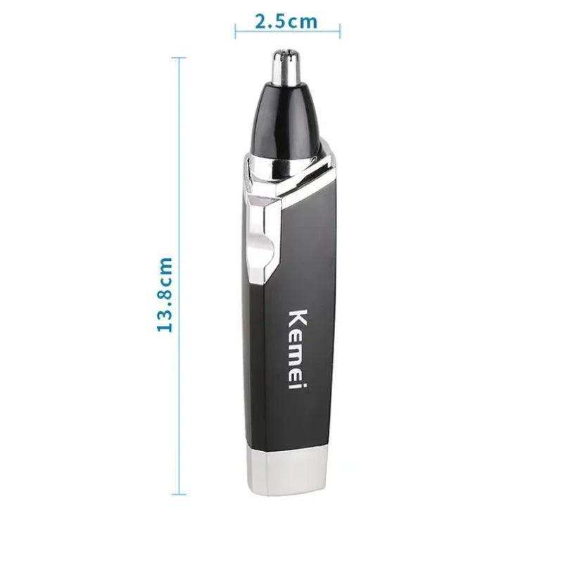 Máquina Aparadora Profissional | Remove Pelos do Nariz e Ouvido Prático Fácil | Saúde Higiene Beleza Uso Pessoal Kemei-Km-6512 - Leão Shop
