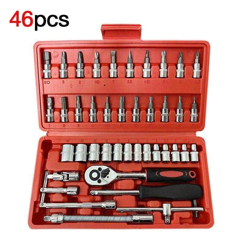 Kit de Ferramentas - 46 Peças c/ Maleta - Leão Shop