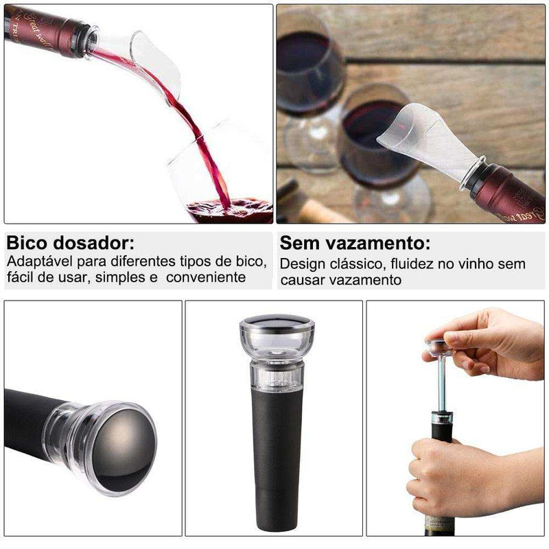 Abridor de Vinho Elétrico - Leão Shop