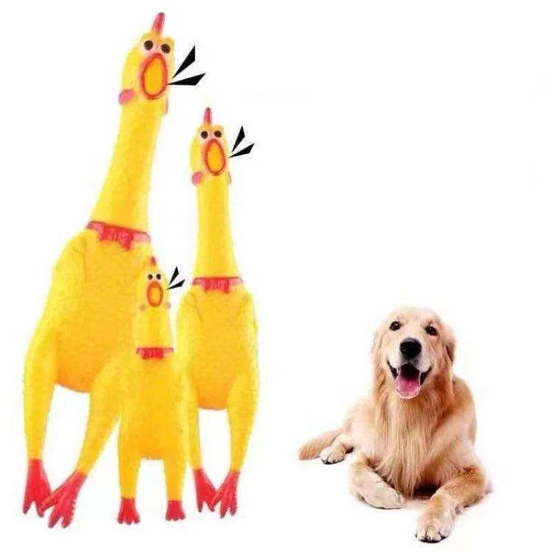 Brinquedo Pet de Borracha - Frangolino Júnior - Leão Shop