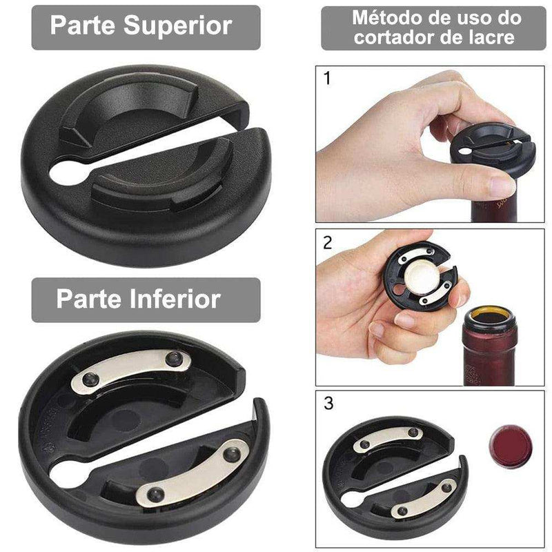 Abridor de Vinho Elétrico - Leão Shop