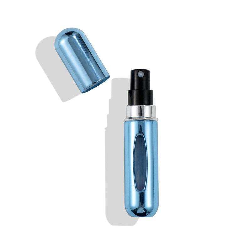 Refil de perfume portátil e recarregável - com spray - Leão Shop