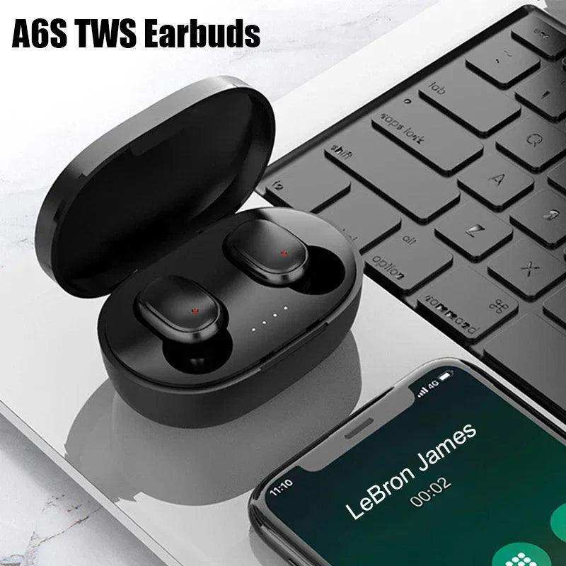 Fone de Ouvido A6S TWS Bluetooth Colorido - Leão Shop