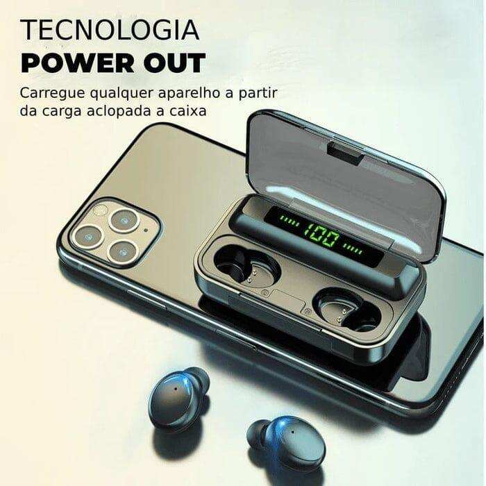 AlfaPods Pro Fone Bluetooth à Prova D'água 5.0 - Leão Shop