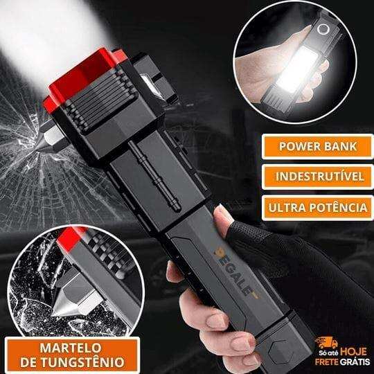 Lanterna Tática 4 em 1 - Leão Shop