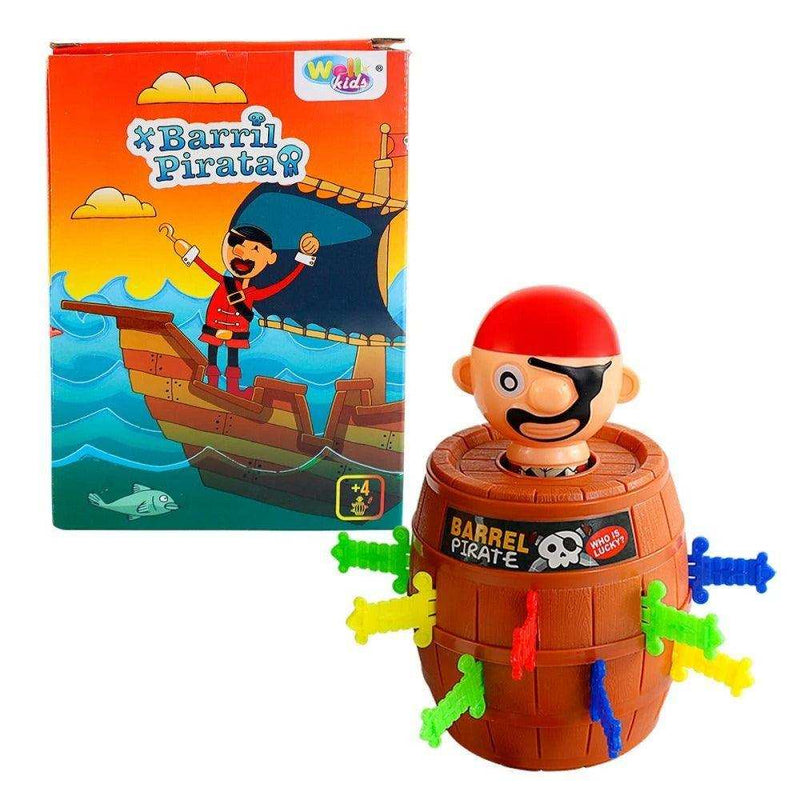 Brinquedo pula pirata com espadas - Leão Shop
