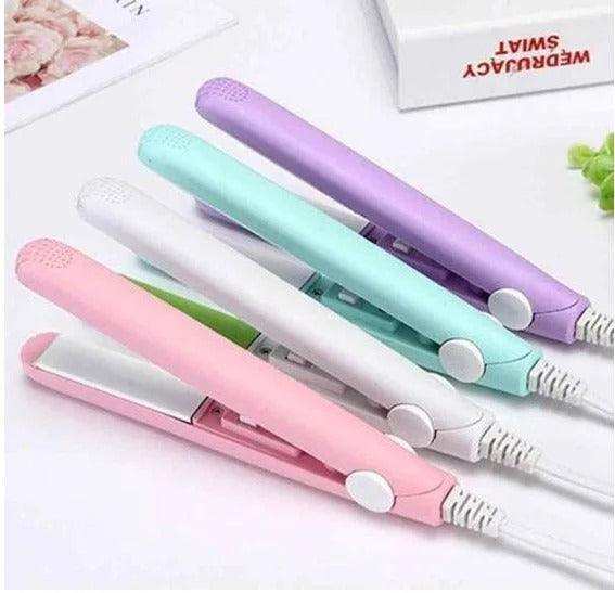Mini Chapinha Prancha De Cabelo Portátil Com Case - Leão Shop