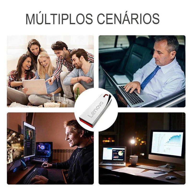 Pendrive 1TB 512GB 256GB Usb Drive Portátil À Prova D' Água - Leão Shop