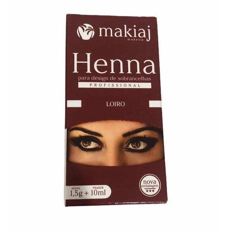 Henna para Design de Sobrancelha Profissional Makiaj - Leão Shop