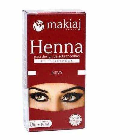 Henna para Design de Sobrancelha Profissional Makiaj - Leão Shop